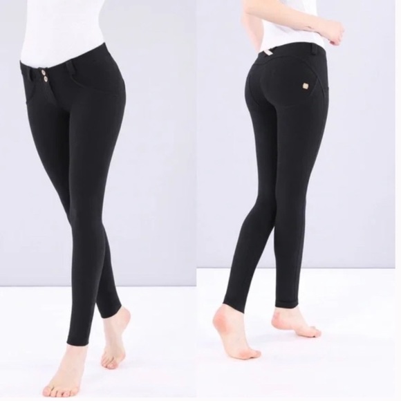 Freddy Pants - Freddy WR.UP Fashion Melange Pant Black Large